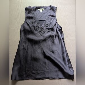 Banana Republic Purple V-Neck Blouse